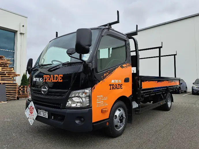 Cab and Tray Branding for Mitre 10 Trade vehicles