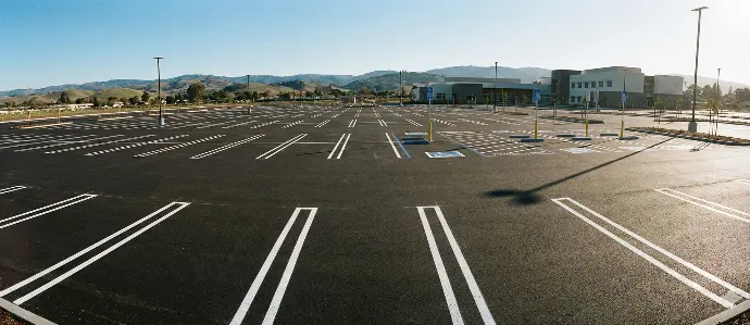 Carpark line marking for 