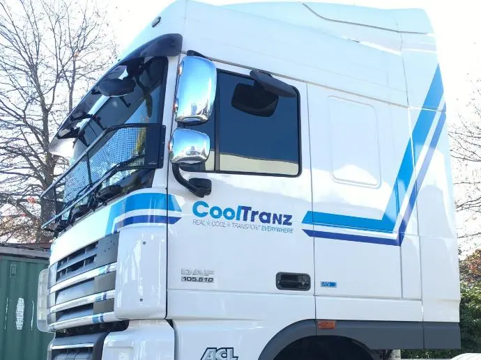Cooltranz Fleet Vehicle Branding