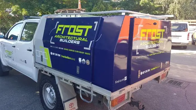Impactful vehicle graphics for Frost Arch